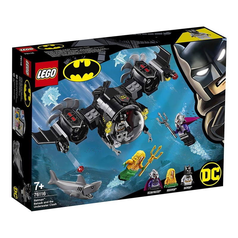 Lego 76116 Batsubmarino de Batman™ y el Combate Bajo el Agua