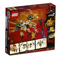 Lego 70666 Dragón Dorado