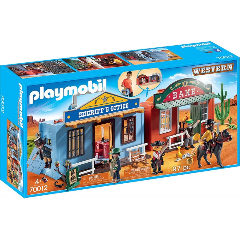 Playmobil 70012 Ciudad del Oeste Maletín