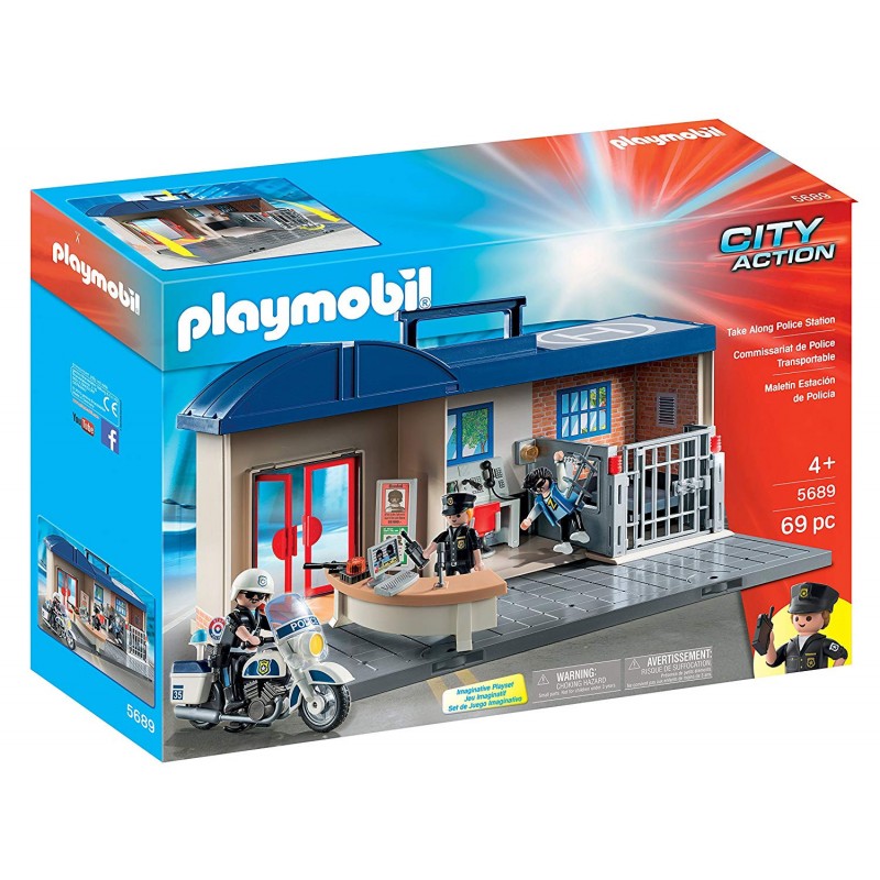 Playmobil 5689 Maletín Estación de Policía