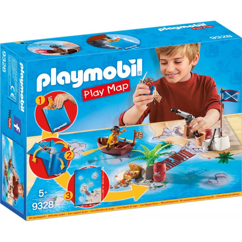 Playmobil 9328 Play Map Piratas