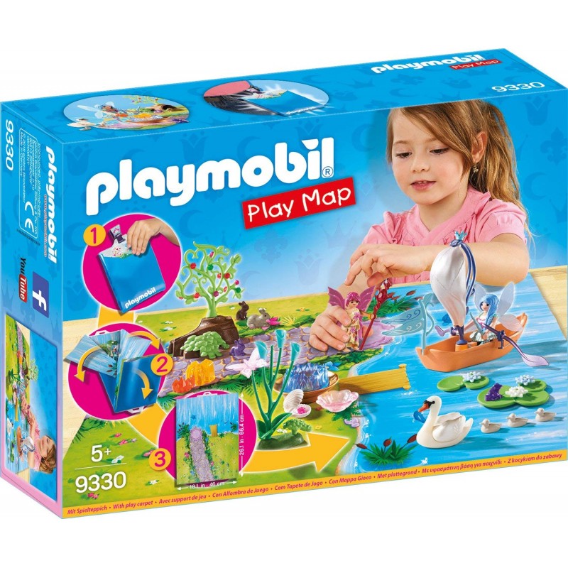 Playmobil 9330 Play Map Hadas de Jardín