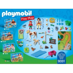 Playmobil 9331 Play Map Paseo con Ponis