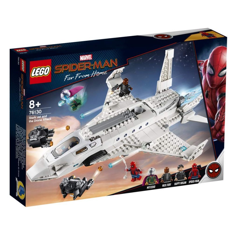 Lego 76130 Jet Stark y el Ataque del Dron