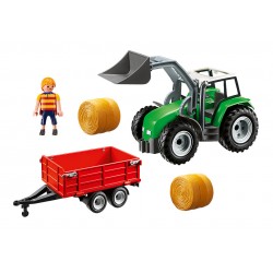 Playmobil 6130 Tractor con Tráiler