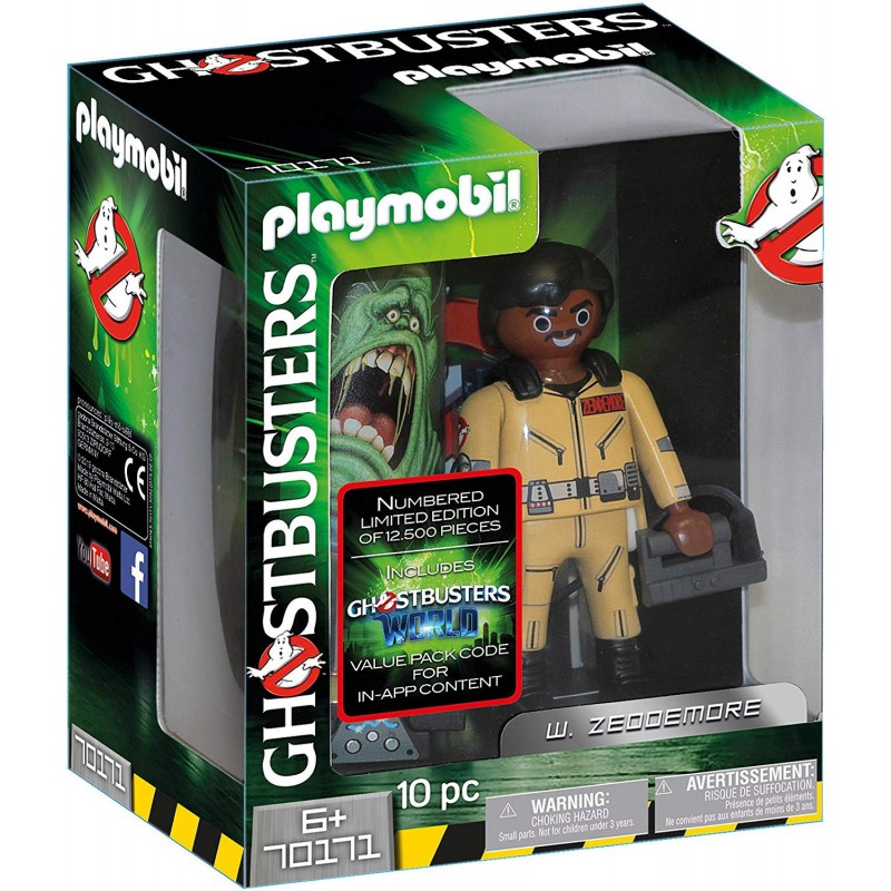 Playmobil 70171 Ghostbusters Figura de W. Zeddemore