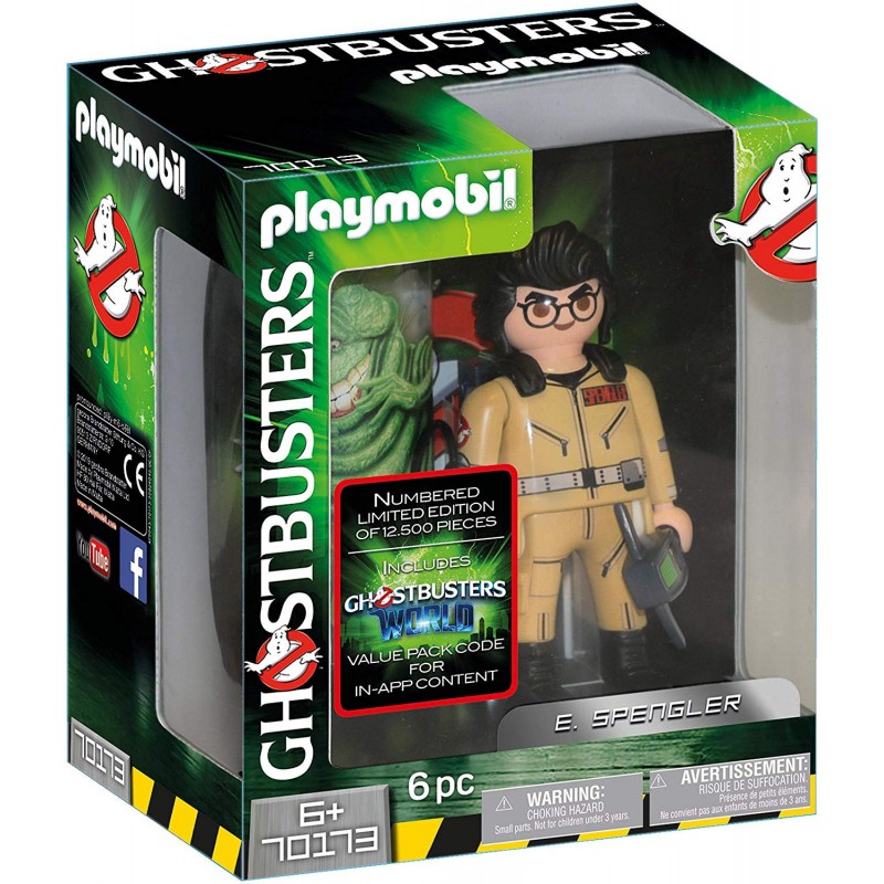 Playmobil 70173 Ghostbusters Figura de E. Spengler
