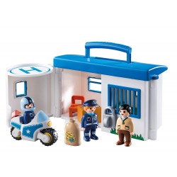 Playmobil 9382 Comisaría Policía Maletín