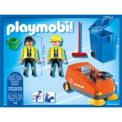 Playmobil 70203 Vehículo de Limpieza