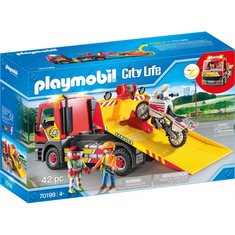 Playmobil 70199 Grúa Remolque