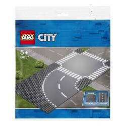 LEGO 60237 Curvas y Cruce
