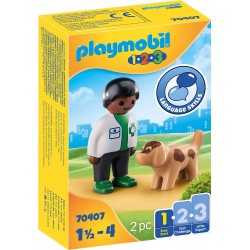 Playmobil 70407 Veterinario...