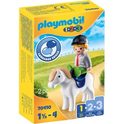 Playmobil 70410 Niño con Poni