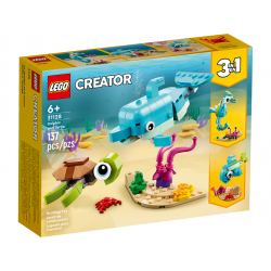 LEGO 31128 Delfín y Tortuga