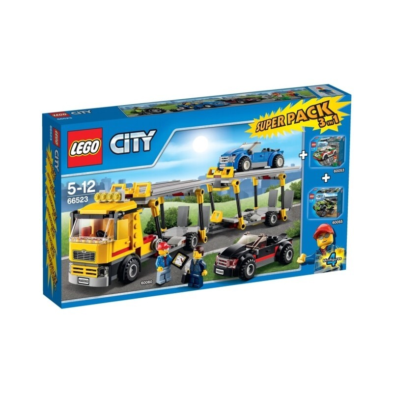 Lego City Super Pack 3 en 1