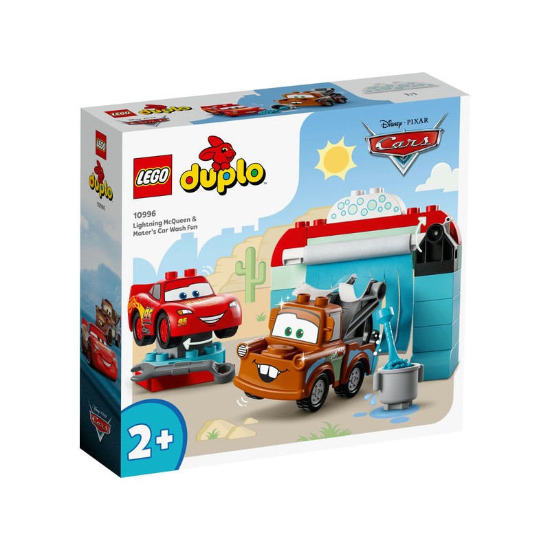 hilo Cumplimiento a Adaptabilidad LEGO® Duplo 10996 - Diversión en el Autolavado con Rayo McQueen-pixar
