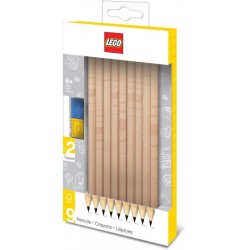 Paquete de 9 lápices de grafito LEGO