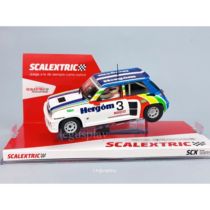 Slot car scx scalextric Anvance E10479S300 - Renault 5 Turbo #1  Elf
