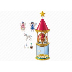 Torre Flor Mágica con caja musical y Twinkle