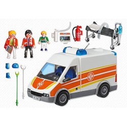 Ambulancia con Luces y Sonido