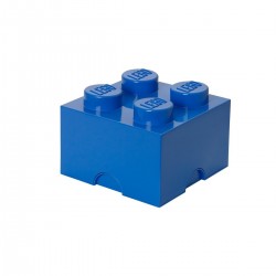 Ladrillo de almacenamiento azul de 4 espigas