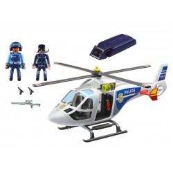Helicóptero de Policía con Luces LED