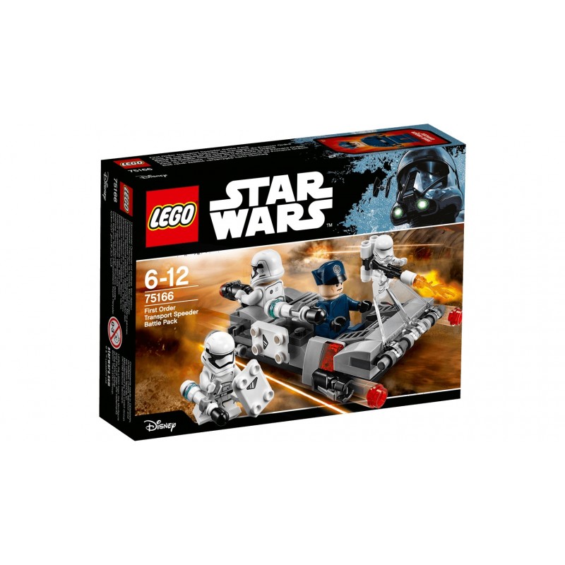 Lego 75166 Pack de Batalla: Deslizador de transporte de la Primera Orden