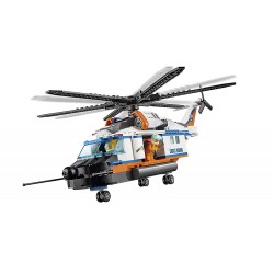 Gran helicóptero de rescate