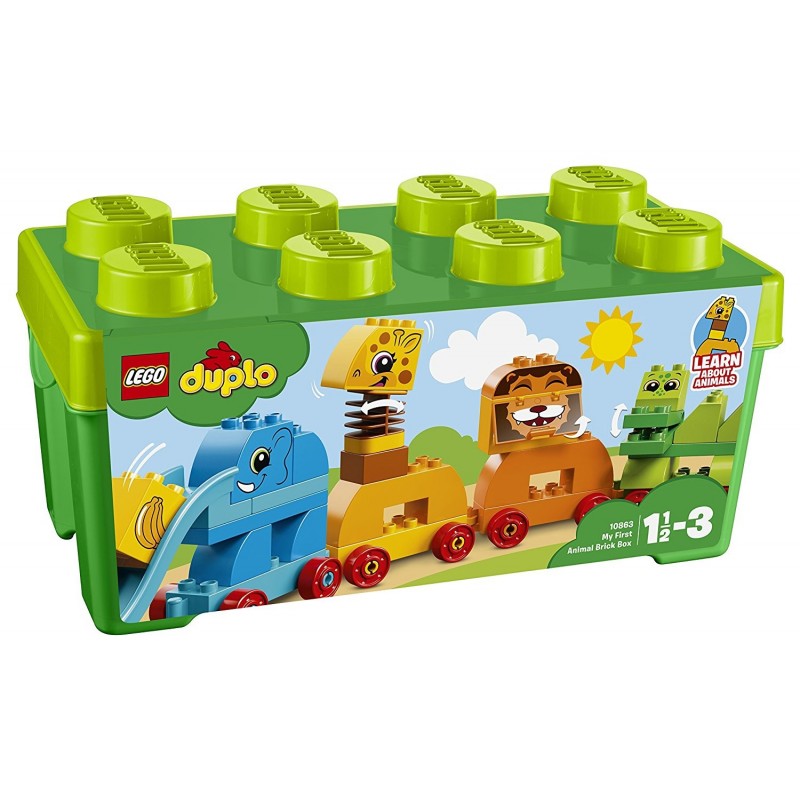 Lego 10863 Caja de ladrillos: Mis primeros animales