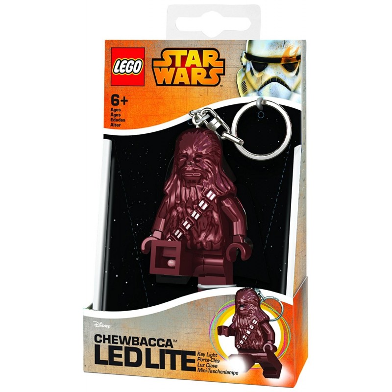 Lego IQLGL-KE60 Llavero con linterna de Chewbacca
