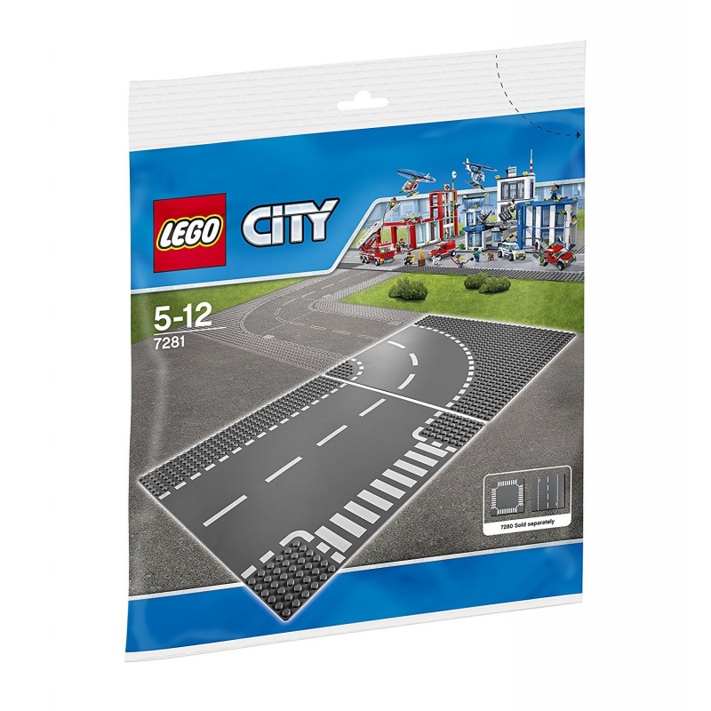 Lego 7281 - Juntas en T y Curvas