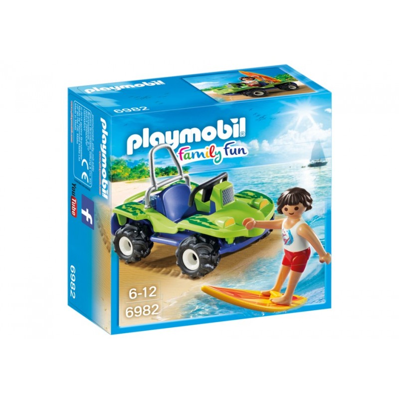 Playmobil 6982 Surfista con Buggy