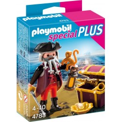 Playmobil 4783 Pirata con cofre del Tesoro