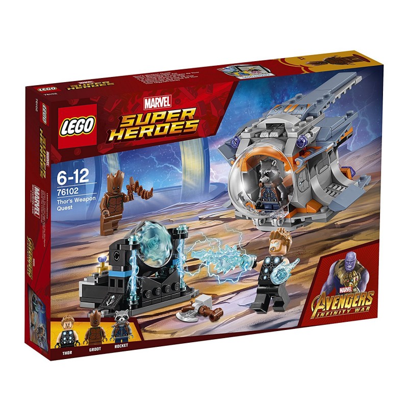 Lego 76102 Aventura tras el arma de Thor