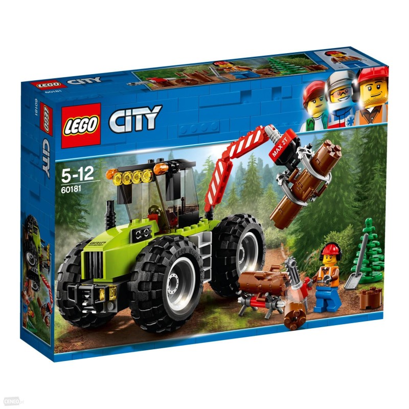Lego 60181 Tractor forestal