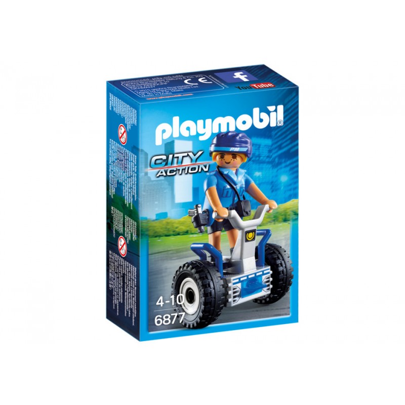 Playmobil 6877 Policía con Balance Racer