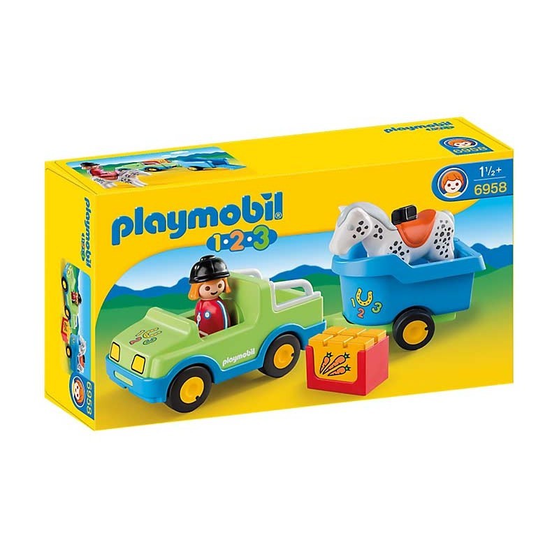 Playmobil 6958 Coche con Remolque
