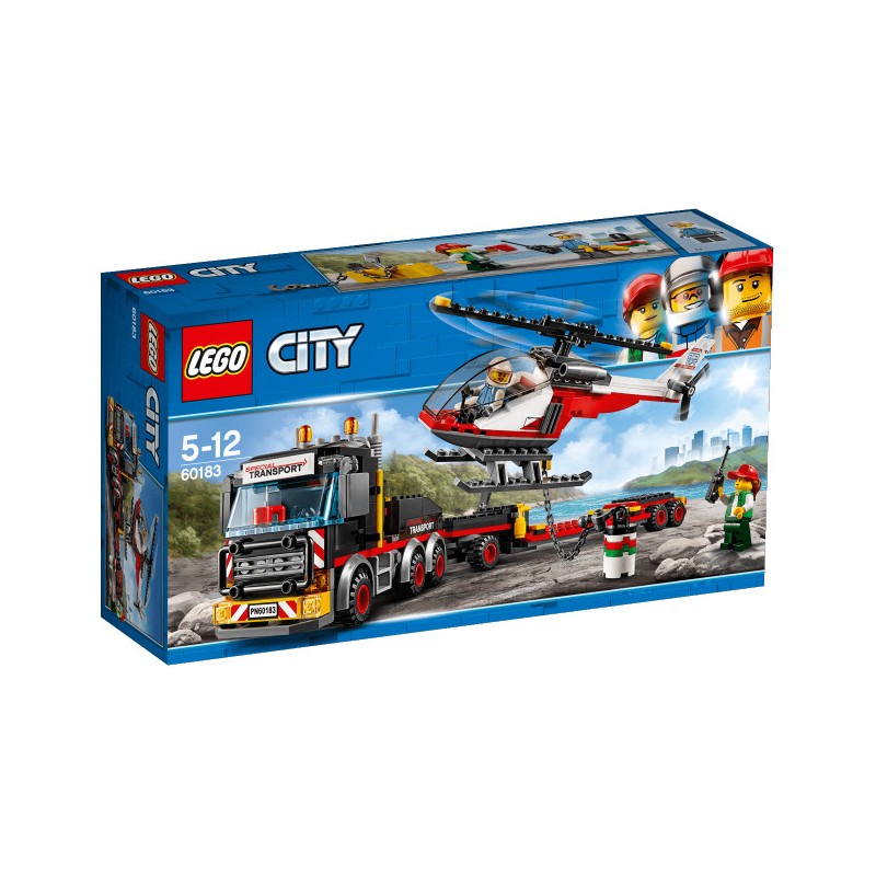 Lego 60183 Camión de transporte de mercancías pesadas