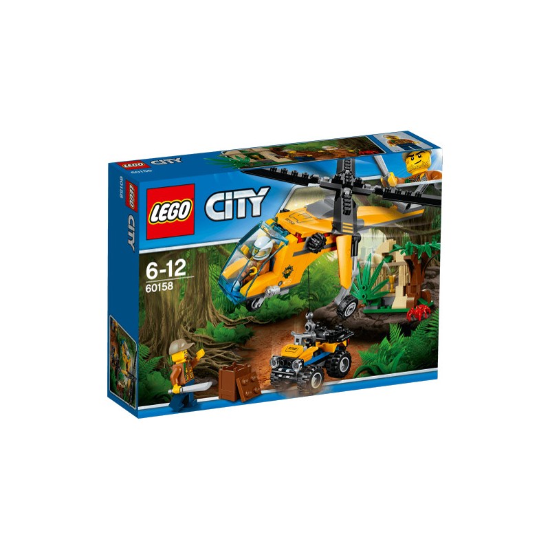 Lego 60158 Jungla: Helicóptero de transporte