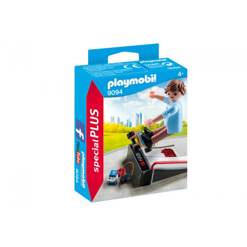 Playmobil 9094 Skater con Rampa