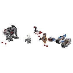 Lego 75195 Microfighters: Speeder Esquiador vs. Caminante de la Primera Orden