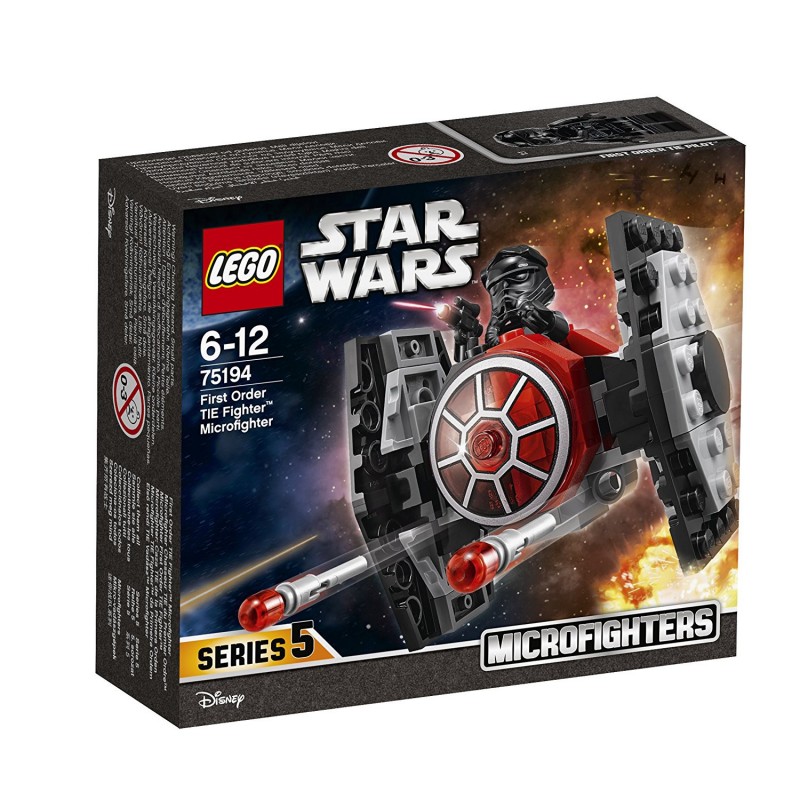 Lego 75194 Microfighter: Caza TIE de la Primera Orden