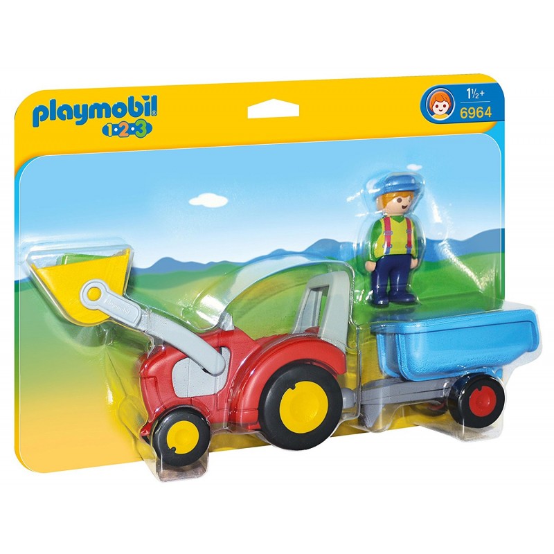 Playmobil 6964 Tractor con Remolque