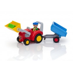 Playmobil 6964 Tractor con Remolque