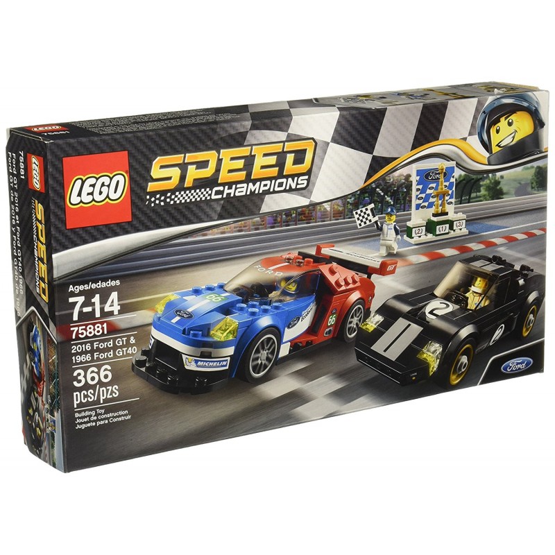 Lego 75881 Ford GT de 2016 y Ford GT40 de 1966