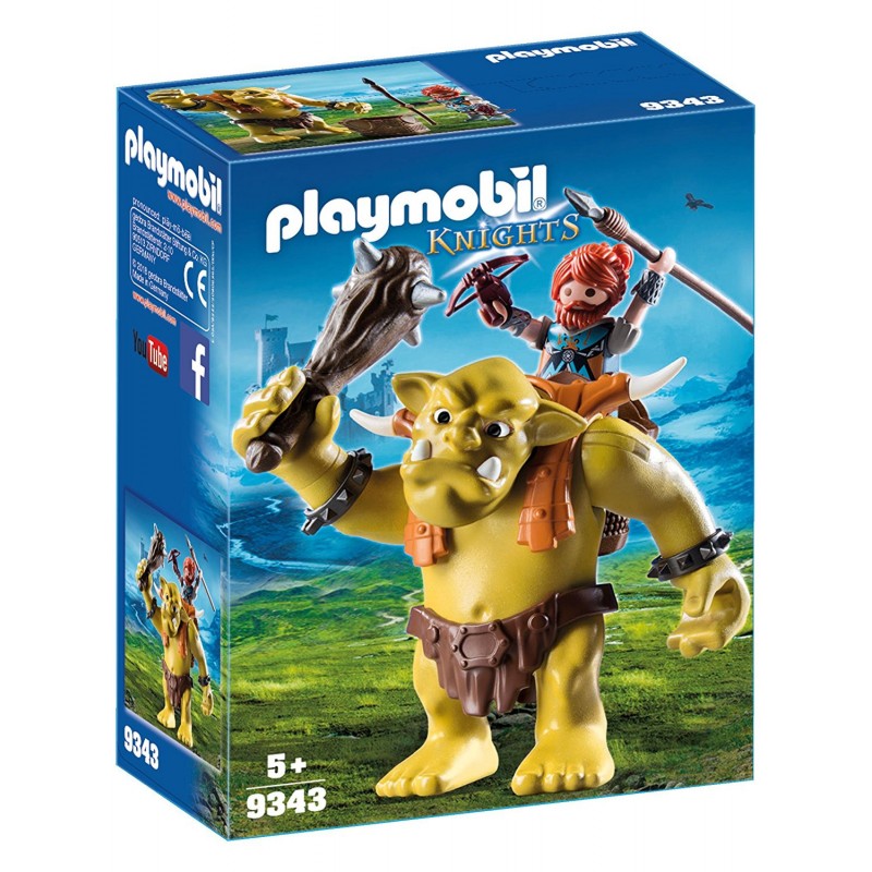 Playmobil 9343 Troll gigante con enano