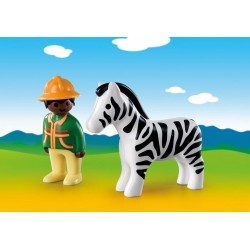Playmobil 9257 Hombre con Cebra