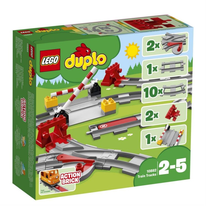 Lego 10882 Vías ferroviarias