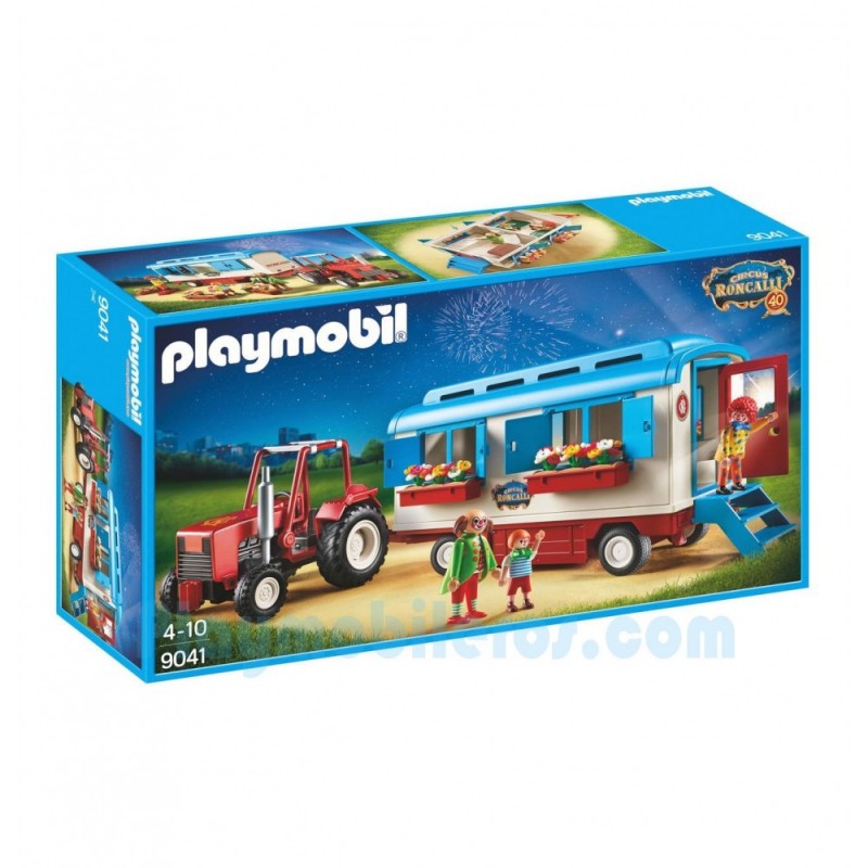 Playmobil 9041 Tractor con Caravana