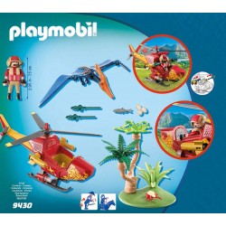 Playmobil 9430 Helicóptero con Pterosaurio
